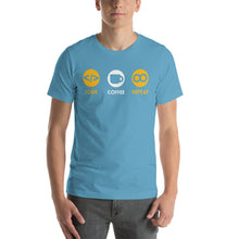 Load image into Gallery viewer, Code, coffee, repeat - T-Shirt Clan