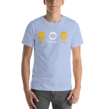 Load image into Gallery viewer, Code, coffee, repeat - T-Shirt Clan