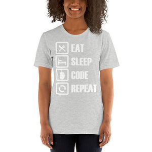 Eat, sleep, code, repeat - T-Shirt Clan