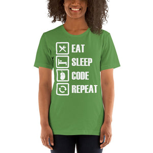 Eat, sleep, code, repeat - T-Shirt Clan