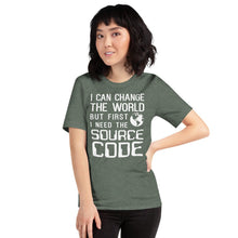 Load image into Gallery viewer, I can change the world - T-Shirt Clan