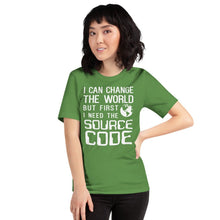 Load image into Gallery viewer, I can change the world - T-Shirt Clan