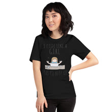 Load image into Gallery viewer, I code like a girl - T-Shirt Clan