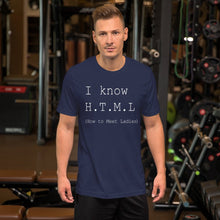 Load image into Gallery viewer, I know HTML - T-Shirt Clan