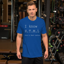 Load image into Gallery viewer, I know HTML - T-Shirt Clan