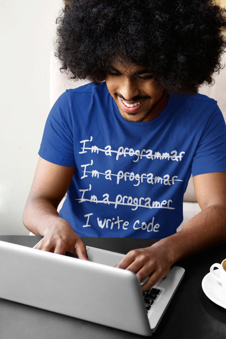 I'm a programar, I write code