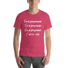 Load image into Gallery viewer, I&#39;m a programar, I write code - T-Shirt Clan