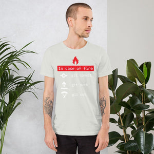 In case of fire, git out - T-Shirt Clan