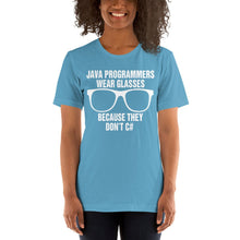 Load image into Gallery viewer, Java programmers wear glasses - T-Shirt Clan