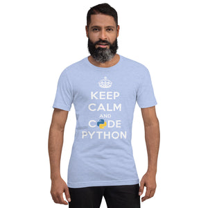 Keep calm and code python - T-Shirt Clan