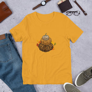 Pumpkins and leaves - T-Shirt Clan