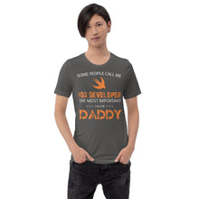 Load image into Gallery viewer, Some people call me iOS developer - T-Shirt Clan