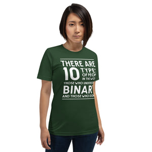 There are 10 types of people - T-Shirt Clan