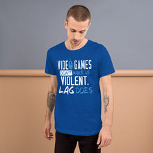 Load image into Gallery viewer, Video games don&#39;t make us violent - T-Shirt Clan