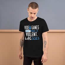 Load image into Gallery viewer, Video games don&#39;t make us violent - T-Shirt Clan