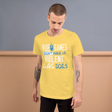 Load image into Gallery viewer, Video games don&#39;t make us violent - T-Shirt Clan