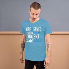 Load image into Gallery viewer, Video games don&#39;t make us violent - T-Shirt Clan