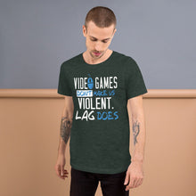 Load image into Gallery viewer, Video games don&#39;t make us violent - T-Shirt Clan