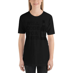 Will code for beer - T-Shirt Clan